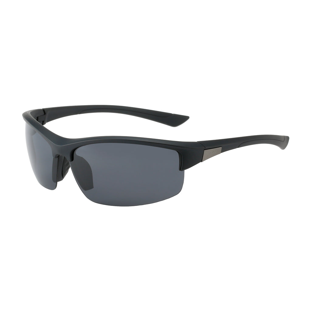Air Force Smoke Polarized Sport Sunglasses - Half Frame
