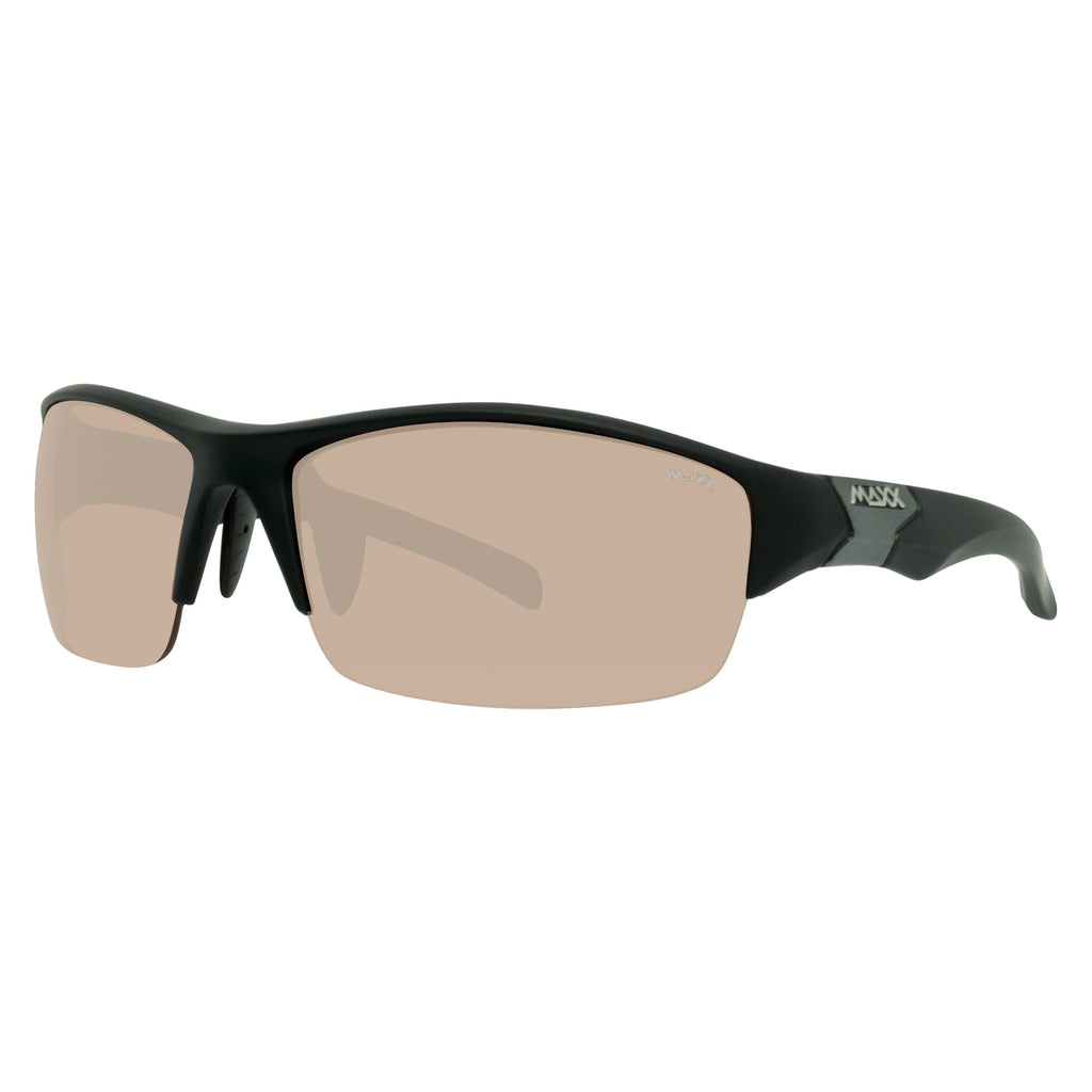 Champion HD Sunglasses with Black Half-Frame Sport Design