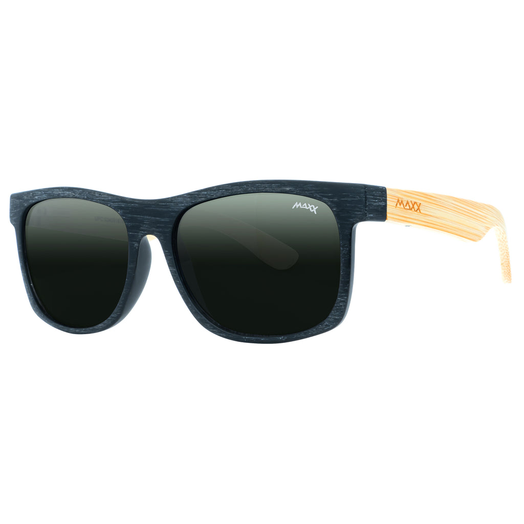 Kauai Classic Black & Bamboo Sunglasses