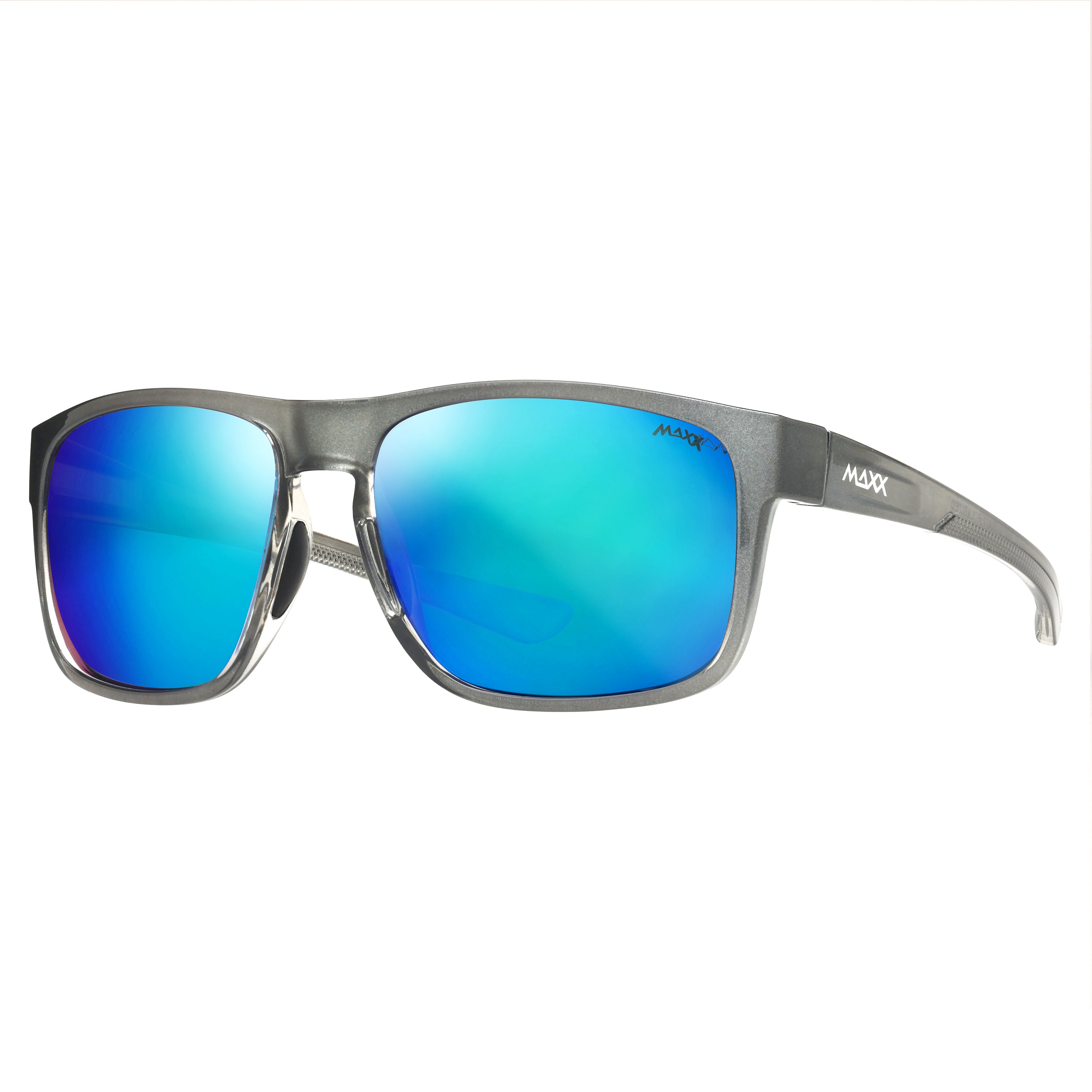 Maxx Flight Polarized Sports Sunglasses – Translucent Gray  display picture 1
