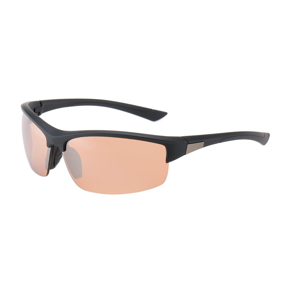 Air Force HD Sunglasses - Black Half Frame