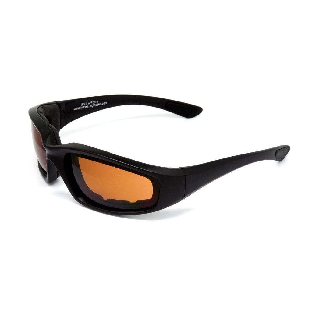 SS1 HD ANSI Z87+ Safety Sunglasses in Black