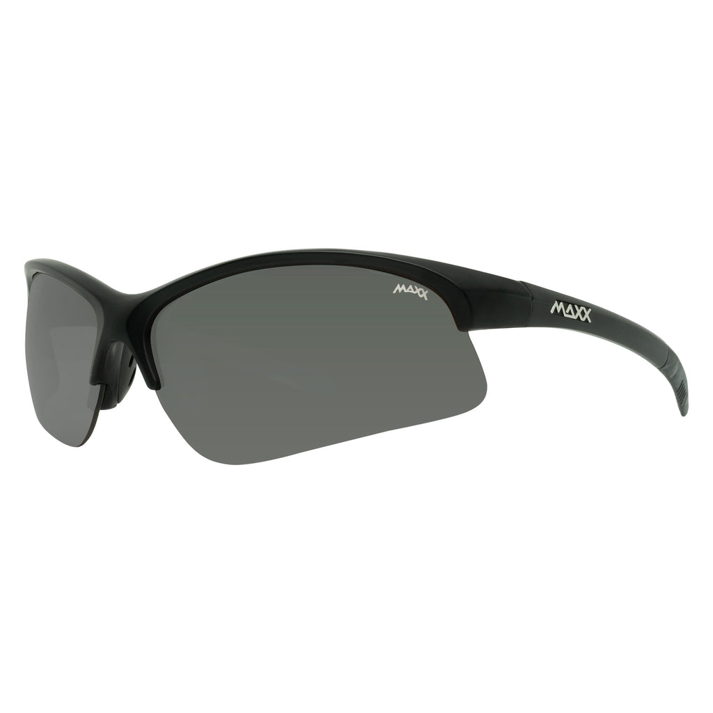 Domain Smoke Polarized Sport Sunglasses - Black