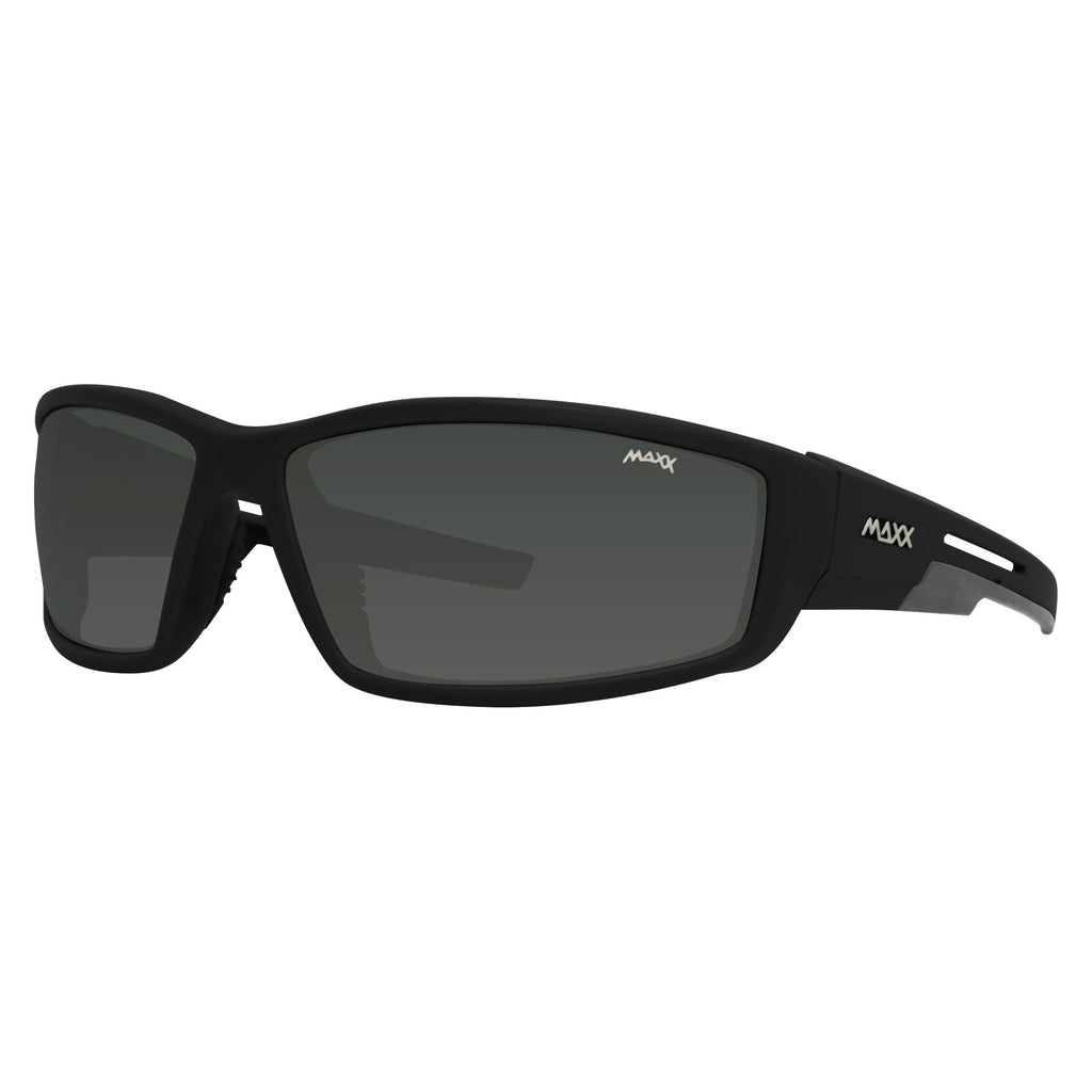 Zulu Black Sport Polarized Sunglasses with Gunmetal Accents