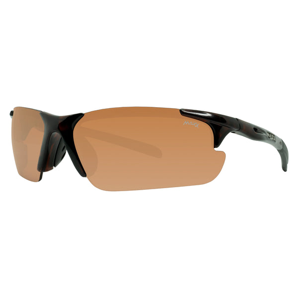 Storm Hidden Frame Rectangular HD Sunglasses in Tortoise
