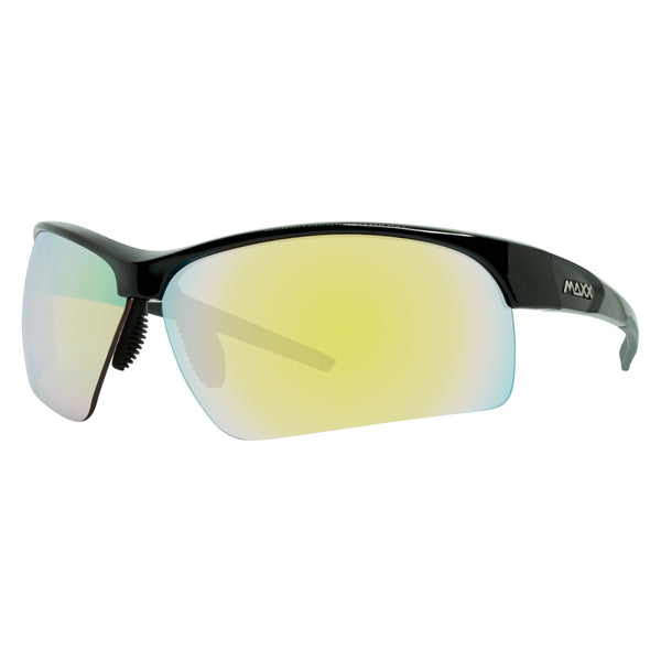 Stingray Mirrored HD Sunglasses in Black